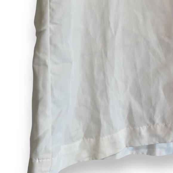 Womens J.Jill White Pique Modern Boxy Cropped Buttery Soft Modal Top Size Medium - Picture 13 of 16